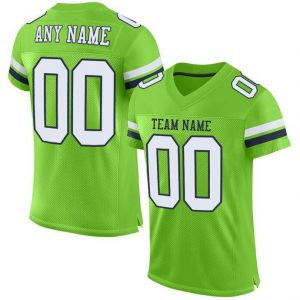 custom-neon-green-white-navy-mesh-authentic-football-jersey