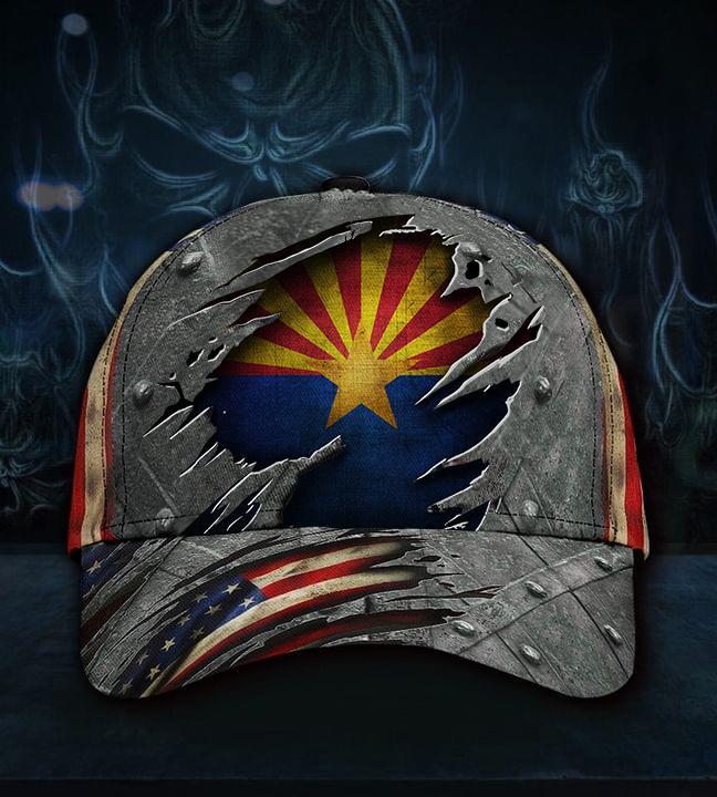 Arizona State Flag Hat 3D Printed U.S Flag Vintage Cap Arizona Flag Hat ...