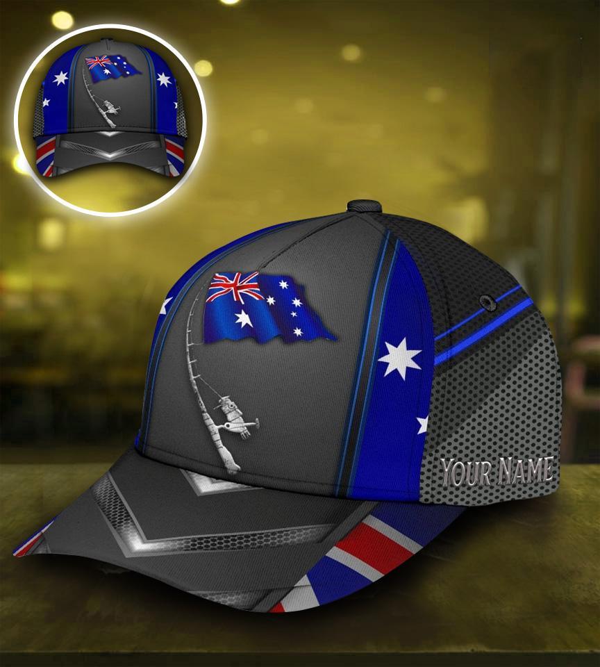 Personalized Australian Fishing Classic Cap HighSportPrint