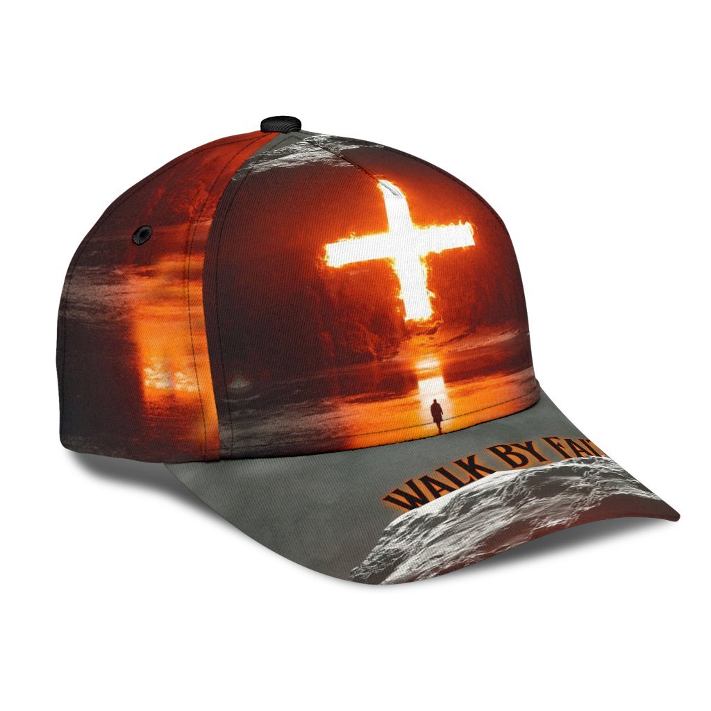 Jesus Walk By Faith Classic Cap – 9X Print