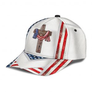 White God Bless America Classic Cap