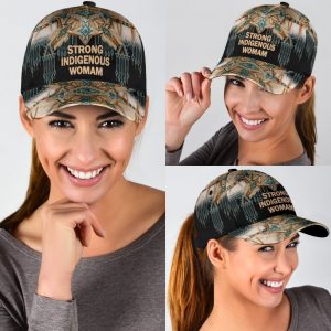 Strong Indigenous Woman Classic Cap