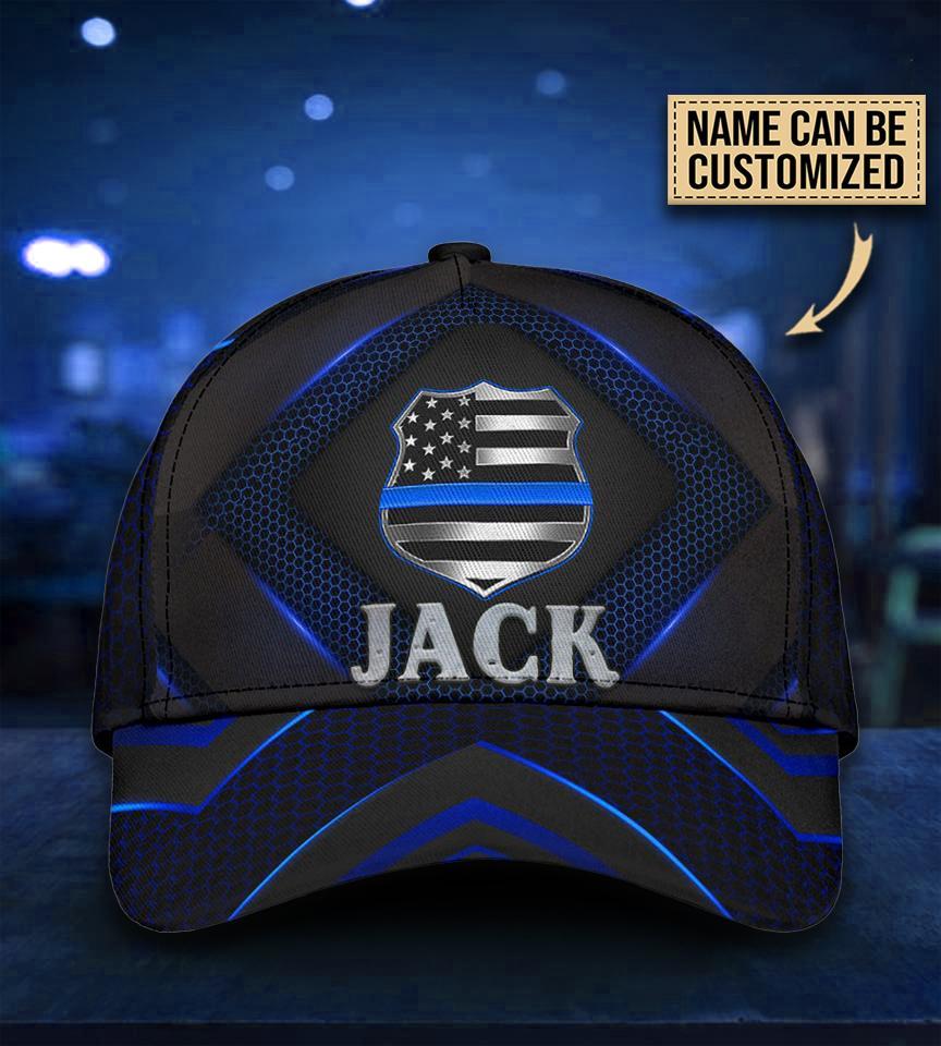 personalized-back-the-blue-carbon-classic-cap-highsportprint