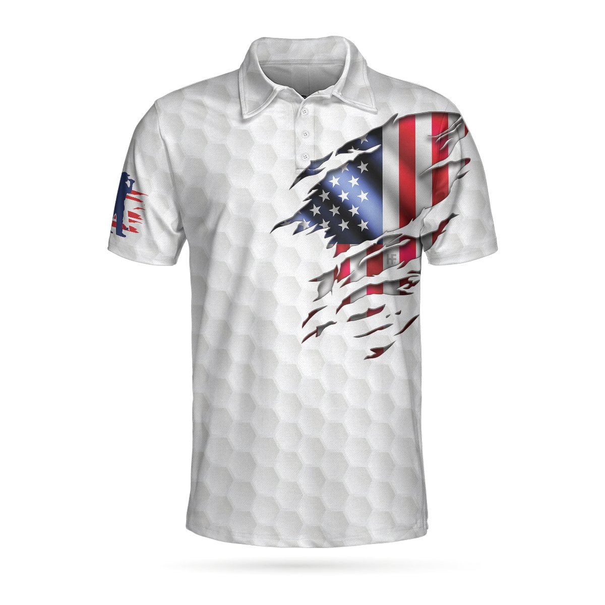 American Flag Golf And Drink Lover Polo Shirt – HighSportPrint