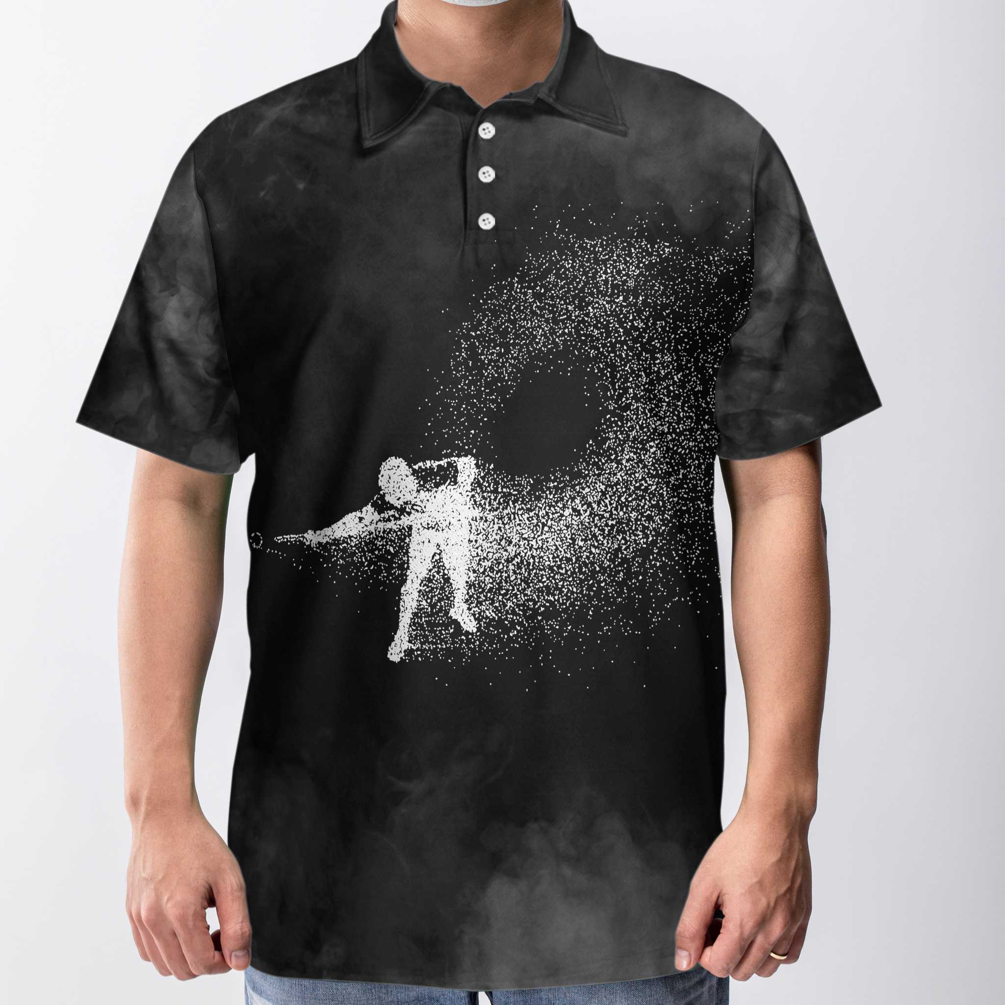 Billiards On Smoke Background Polo Shirt – HighSportWear