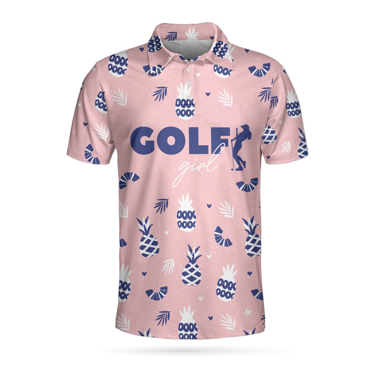 Golf Girl Summer Pattern Polo Shirt – HighSportPrint