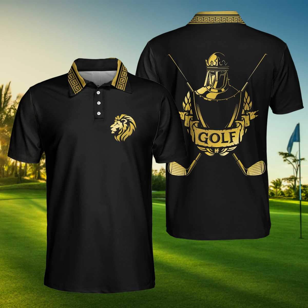 Golf King Polo Shirt 9X Print