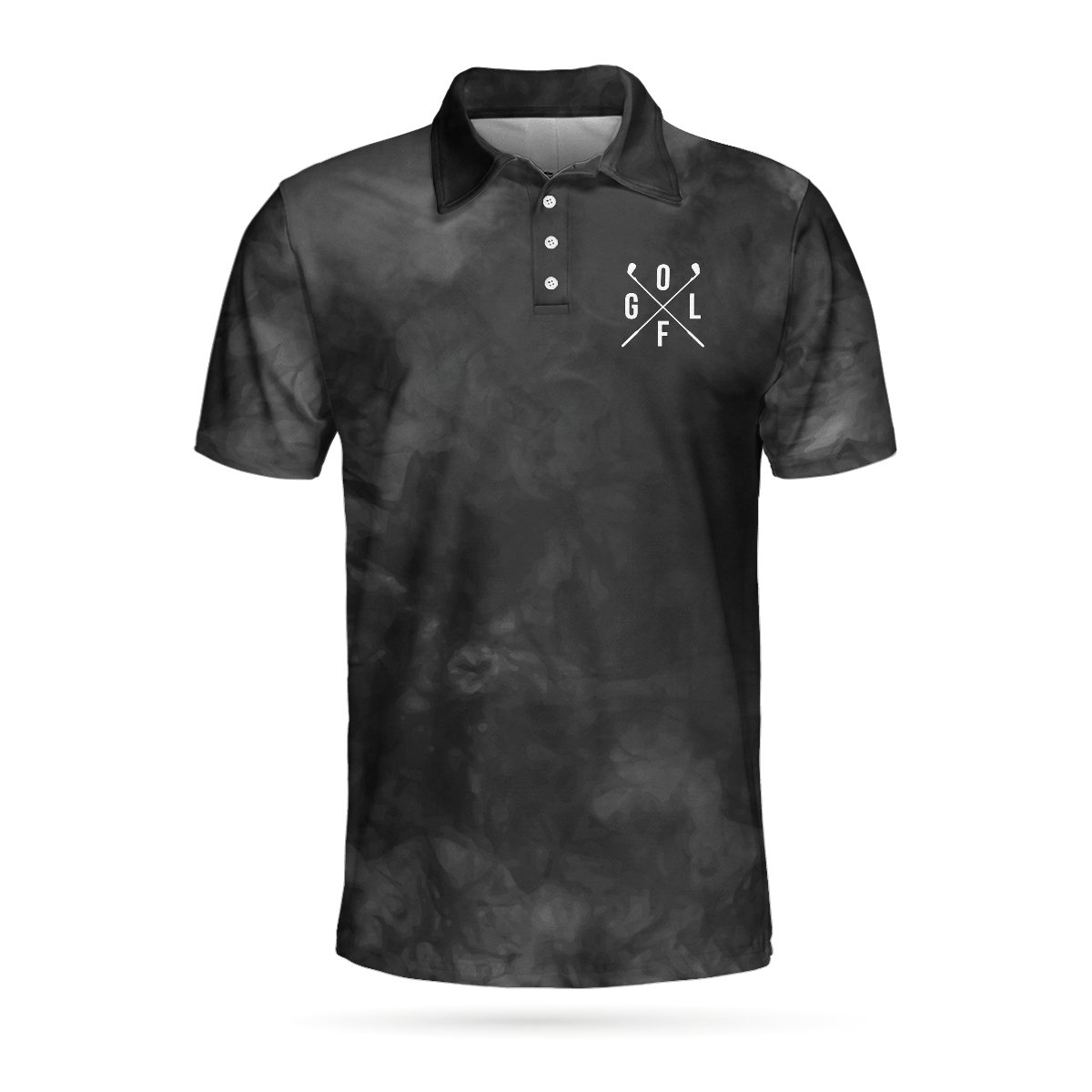 Premium Smoke Background Golf Polo Shirt – HighSportWear