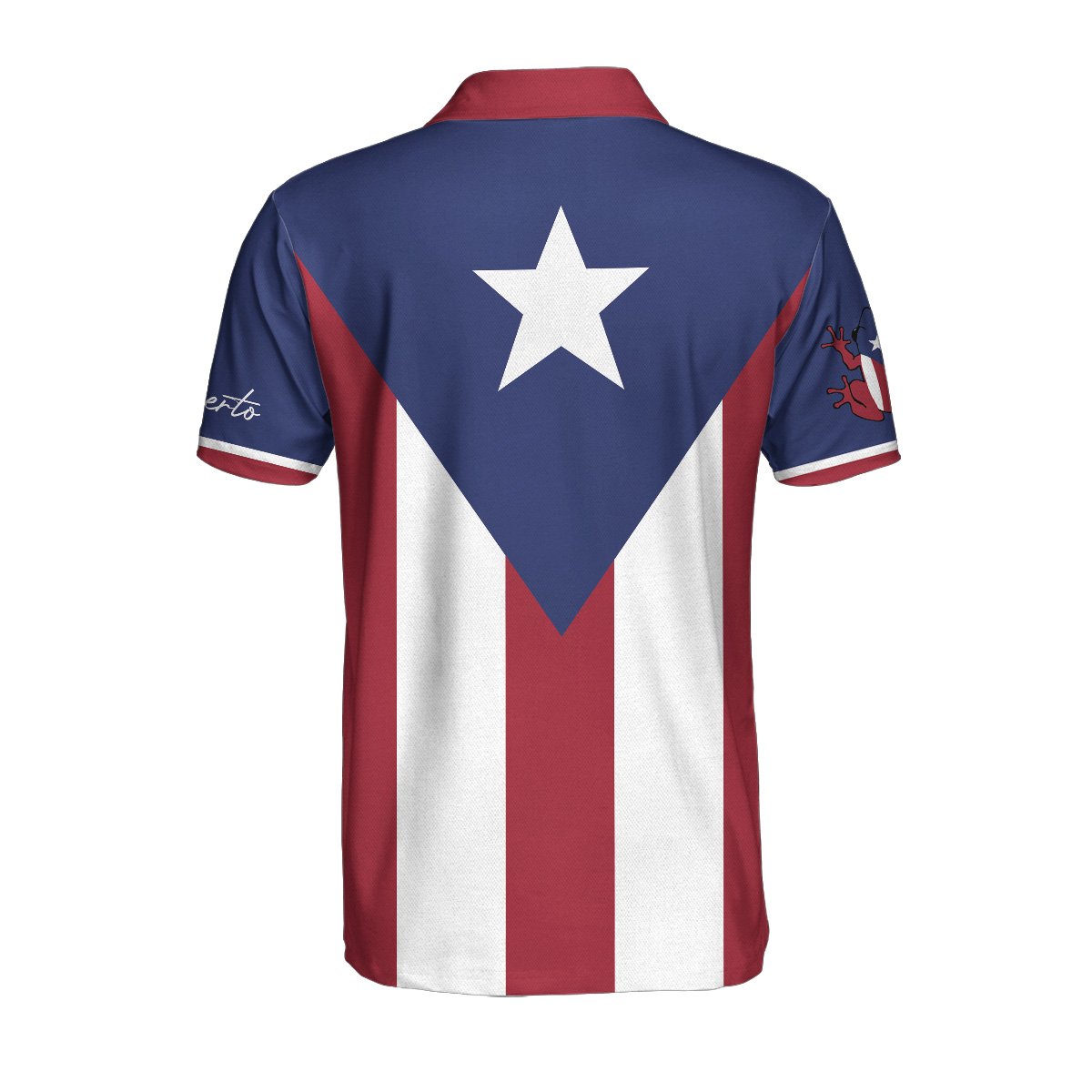 Puerto Rico Flag Polo Shirt – HighSportPrint