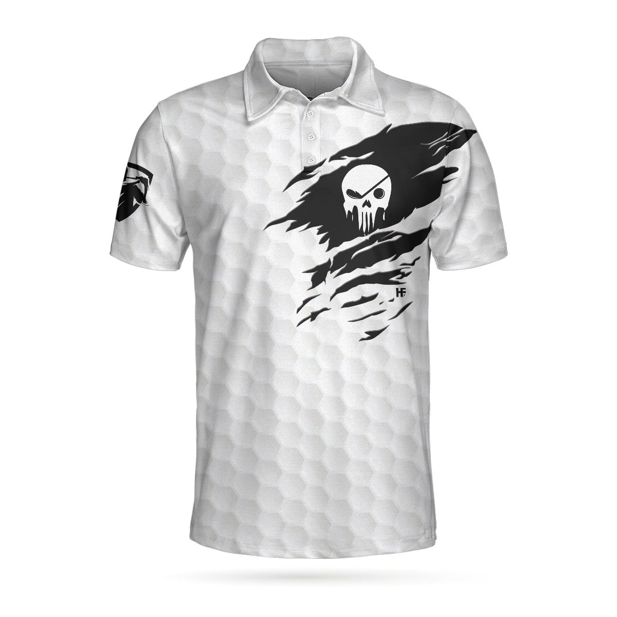 The Golf Skull Polo Shirt – SIXTWONINES