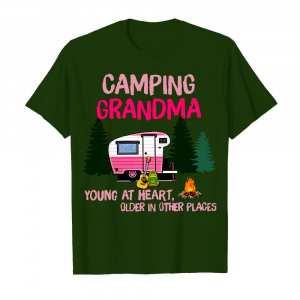 306 Grandma Camping Ladies Branded Unisex T-Shirt
