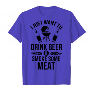 Drink Beer And Smoke Some Meat Branded Unisex T-Shirt
