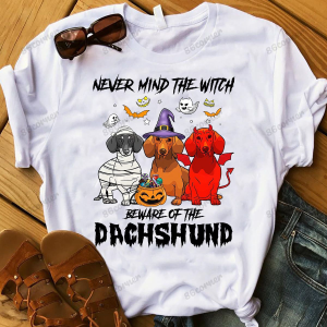 beware-of-the-dachshund-halloween-tshirt-and-hoodie-nh0921hn-2908