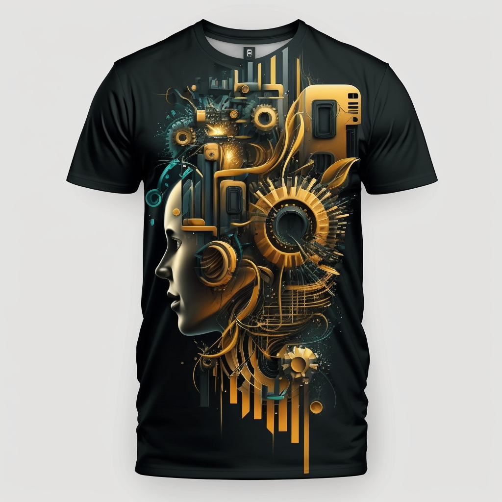 Technology AI Standard TShirt WORKARTIDEA
