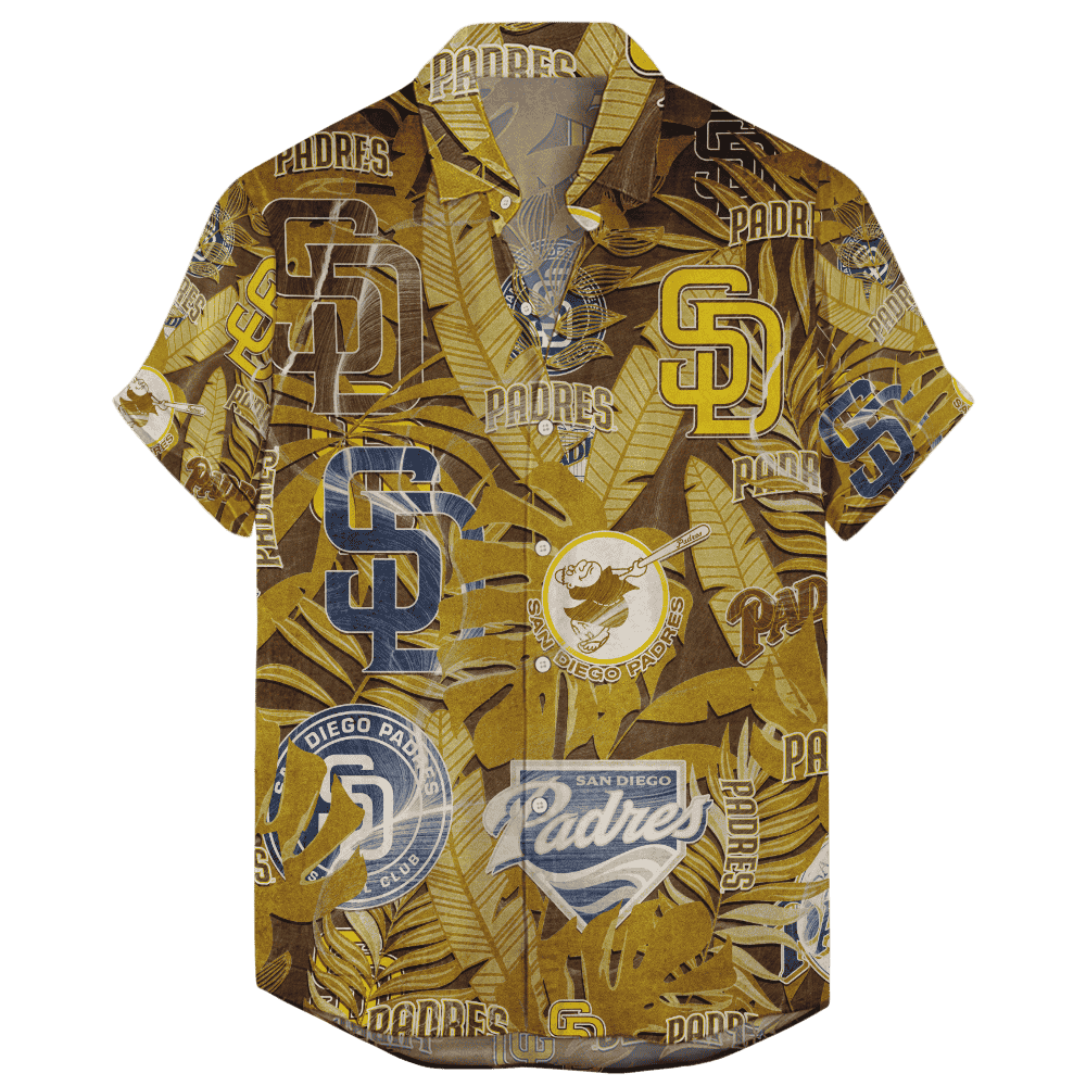 San Diego Padres Hawaiian Retro Logo Revolution Mlb 2023 – HighSportWear