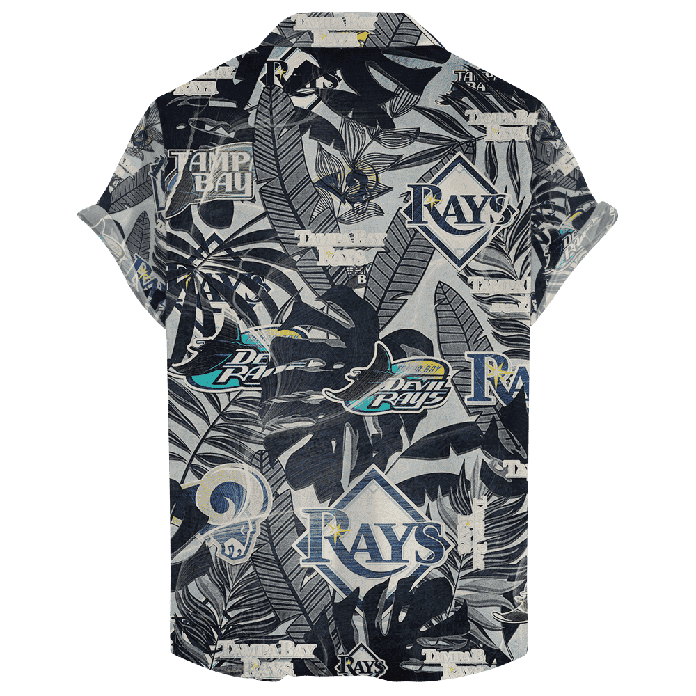 Personalized Tampa Bay Rays All Over Print 3D Hawaiian Shirt