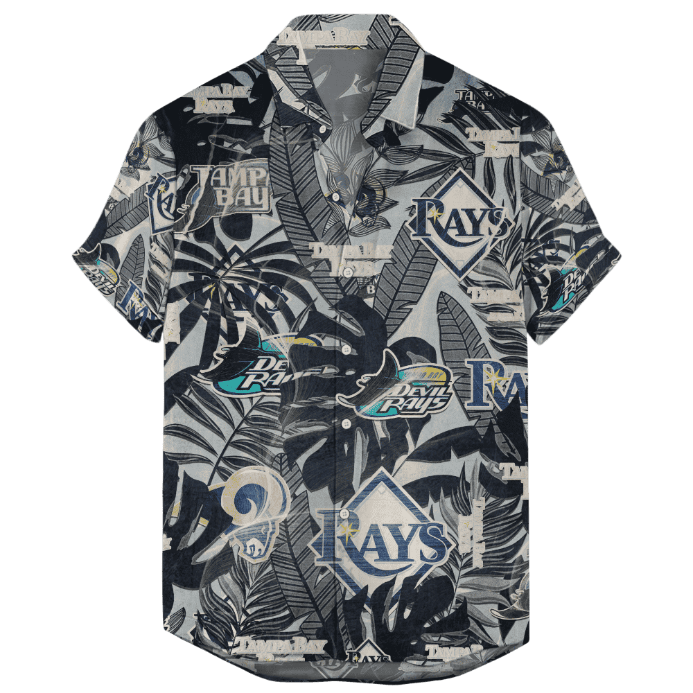 Personalized Tampa Bay Rays All Over Print 3D Hawaiian Shirt