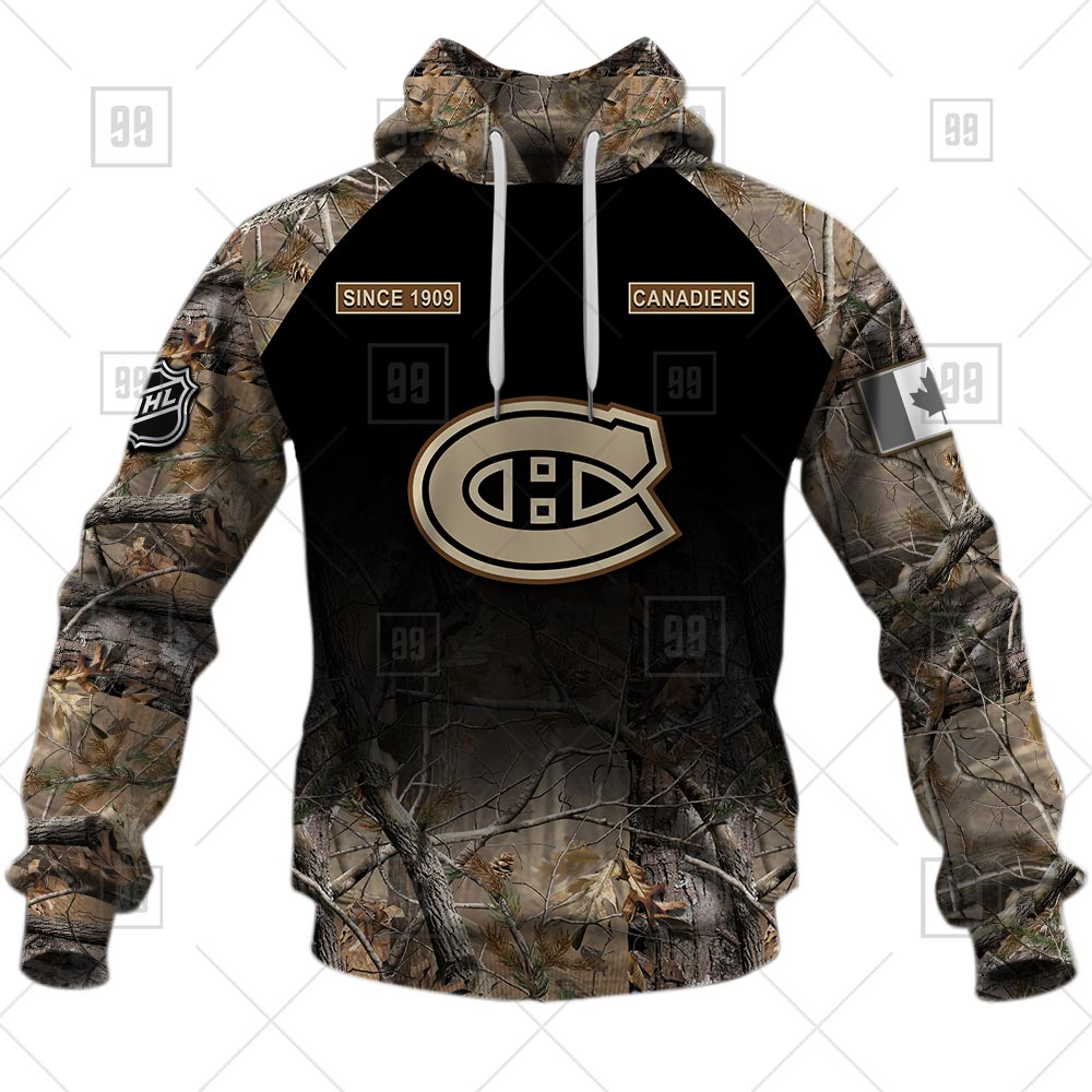 Personalized Nhl Montreal Canadiens Hunting Camouflage Hoodie, T Shirt ...