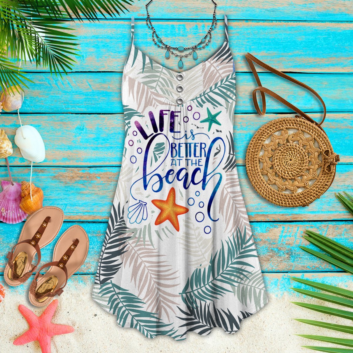 Beach Made Life Better &#8211 Summer Dress