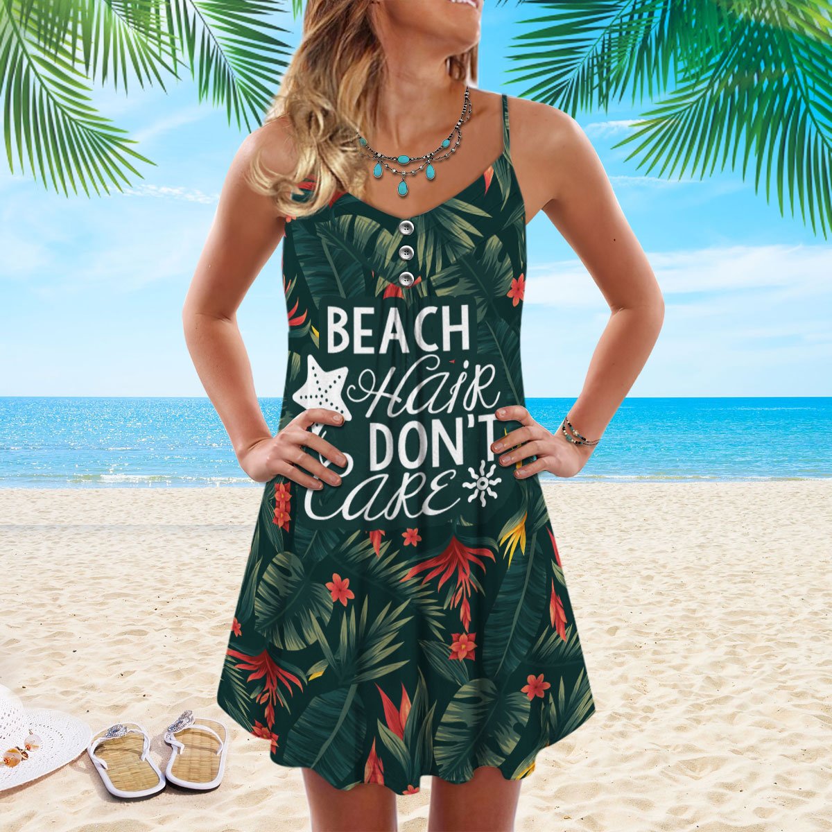 Beach Hair Don&#8217t Care &#8211 Summer Dress