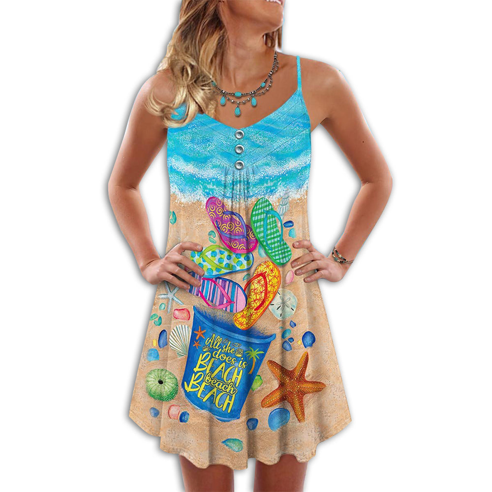 Beach Flip Flop Starfish – Summer Dress
