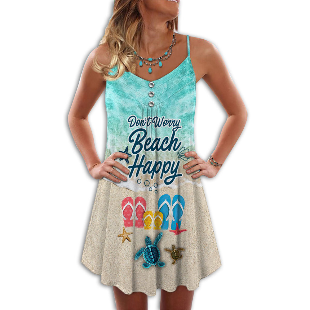 Beach Happy Don’t Worry – Summer Dress