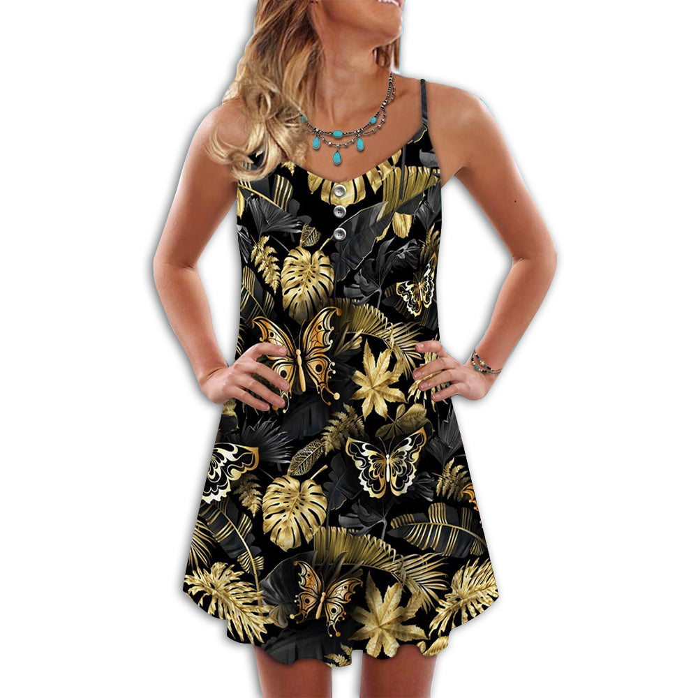 Butterfly Tropical Amazing Pattern – Summer Dress