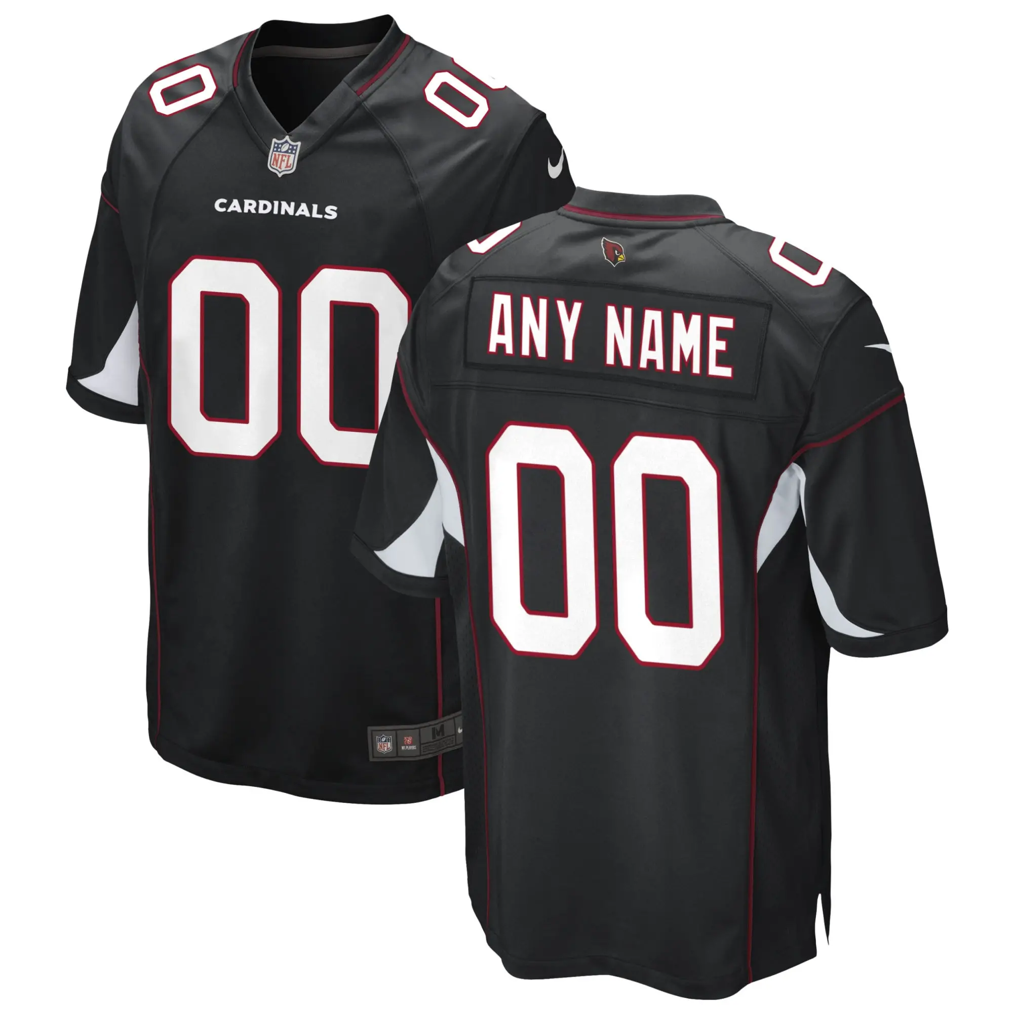 Men's Nike Black Baltimore Ravens Alternate Custom Game Jersey