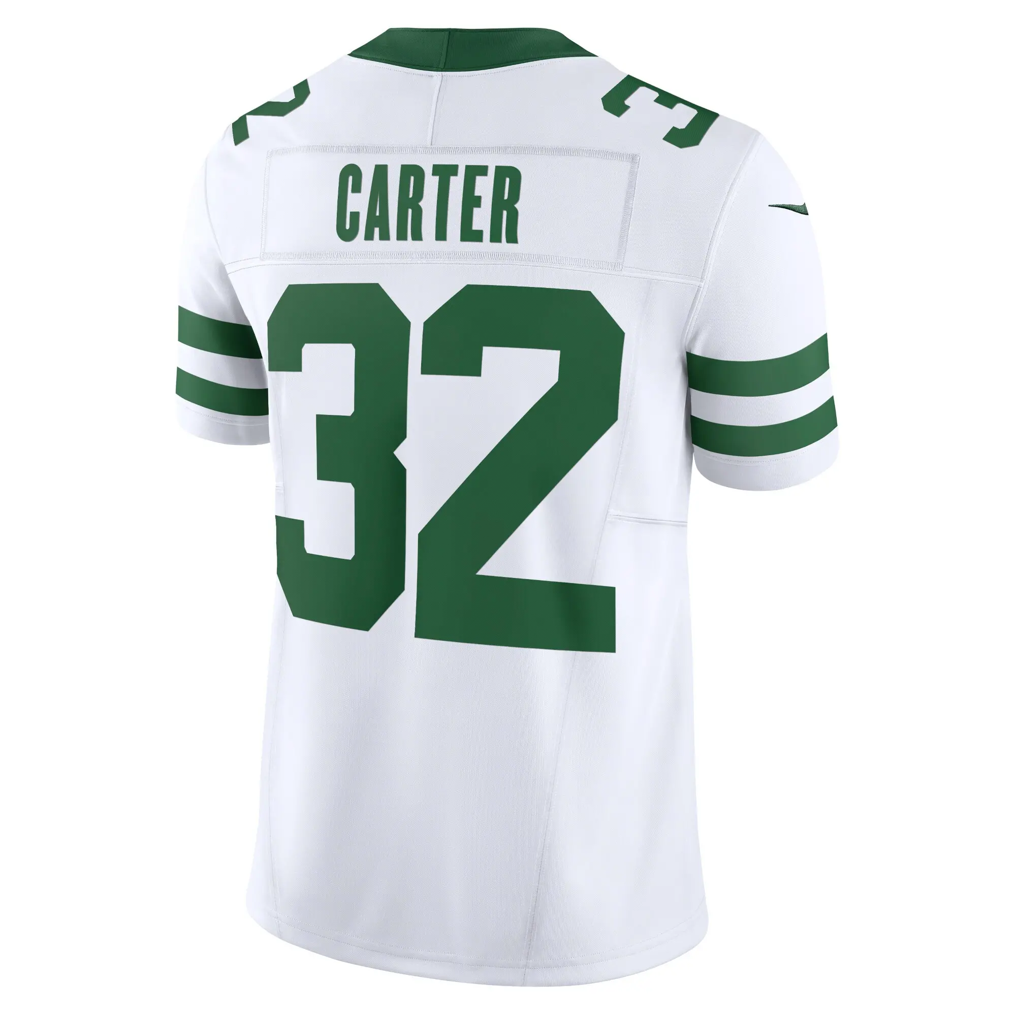 Men’s Nike Michael Carter White New York Jets Legacy Vapor F.u.s.e ...