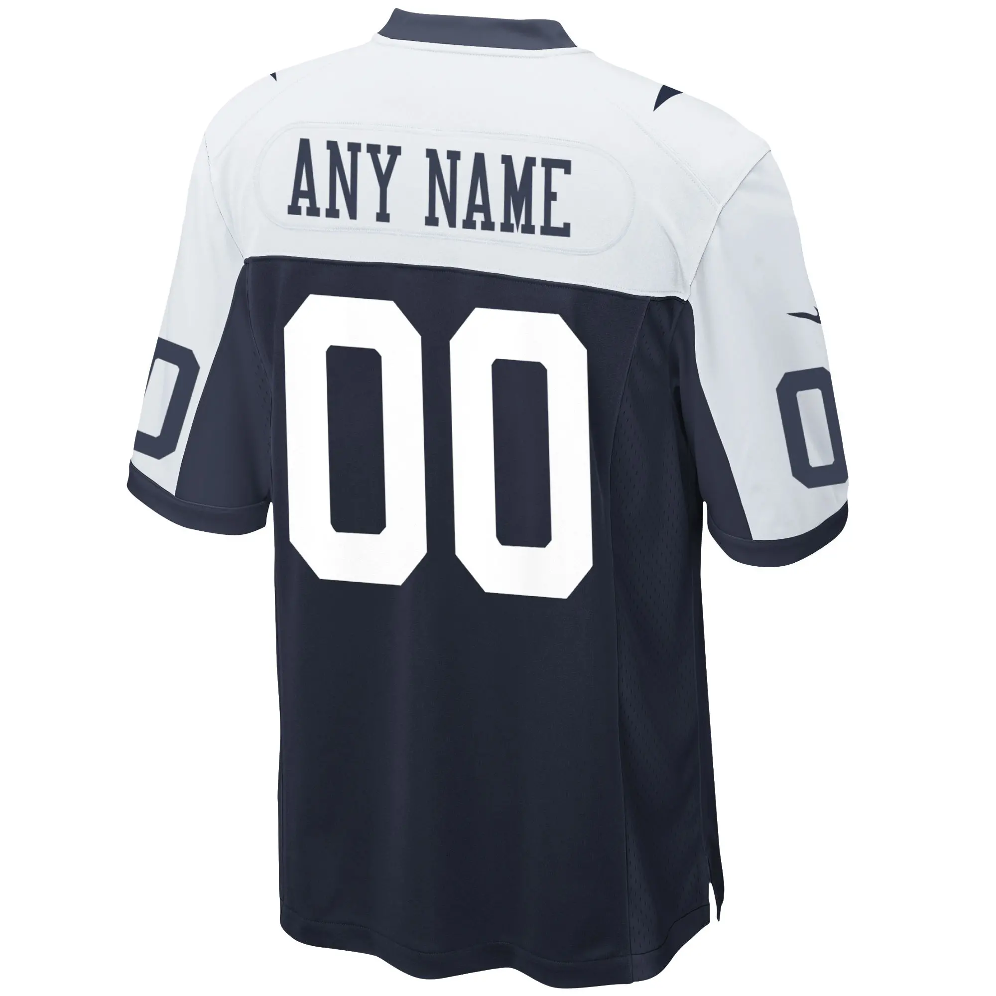 Men’s Dallas Cowboys Nike Navy Alternate Custom Game Jersey – TOP REBORN