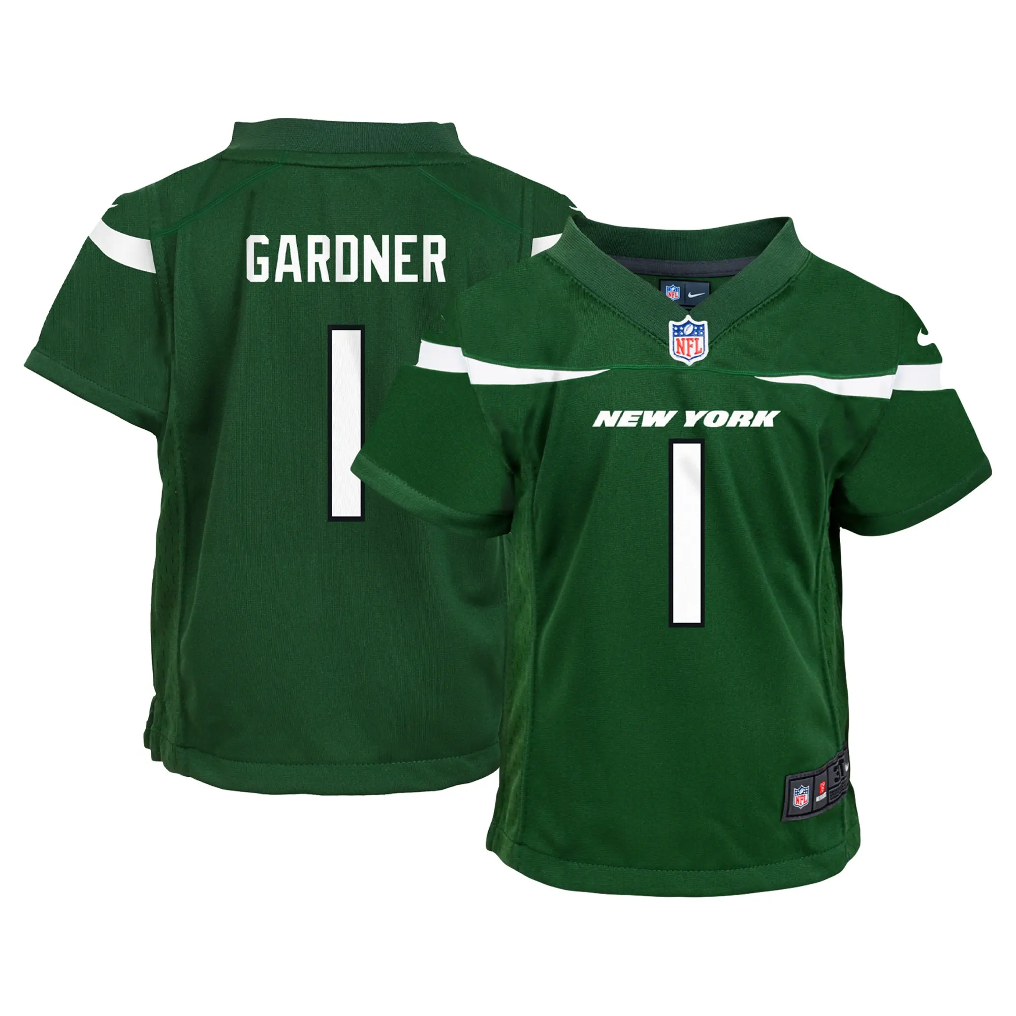 Men’s Nike Ahmad Sauce Gardner White New York Jets Vapor F.u.s.e ...