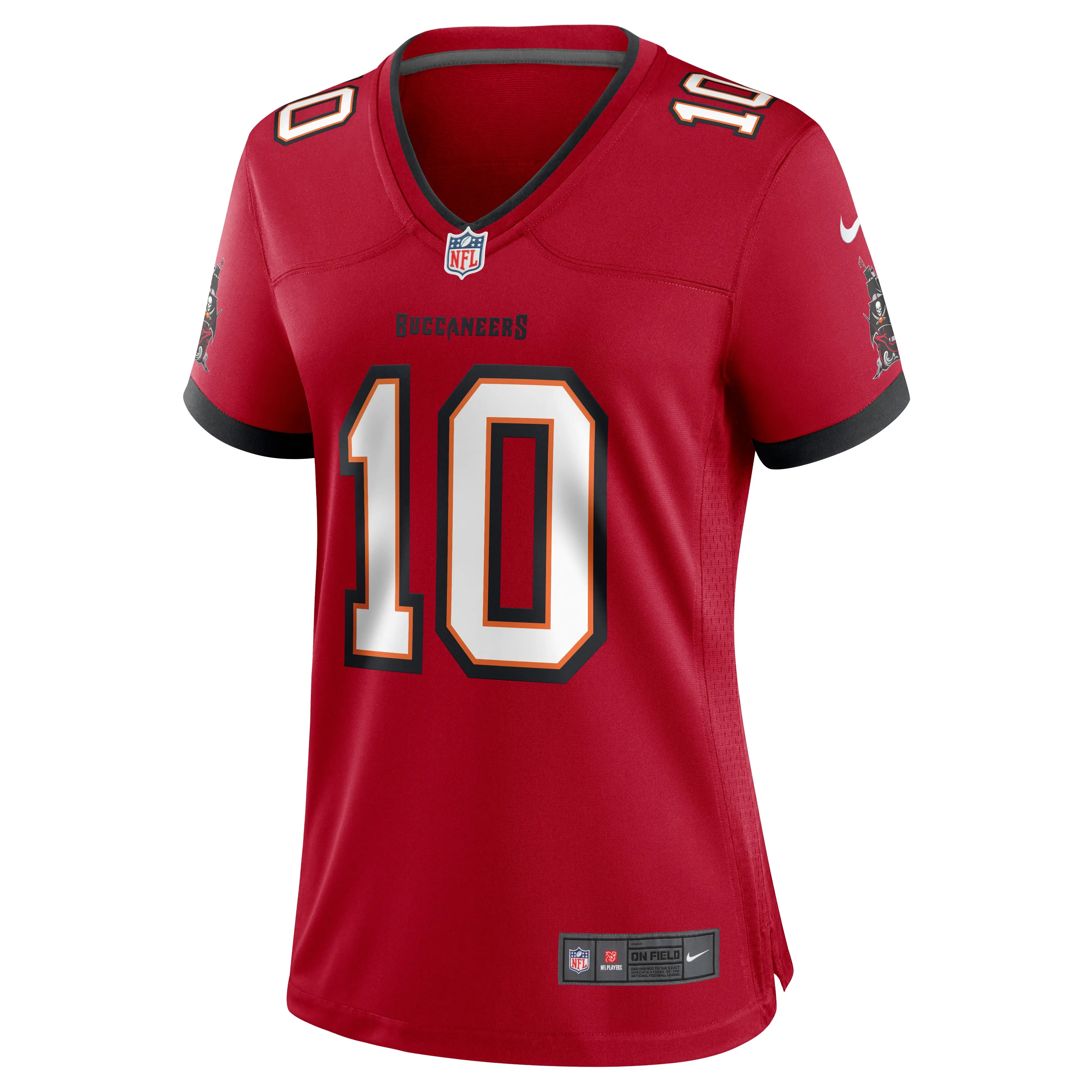 Women’s Tampa Bay Buccaneers Scotty Miller Nike Red Game Jersey – 9X Print