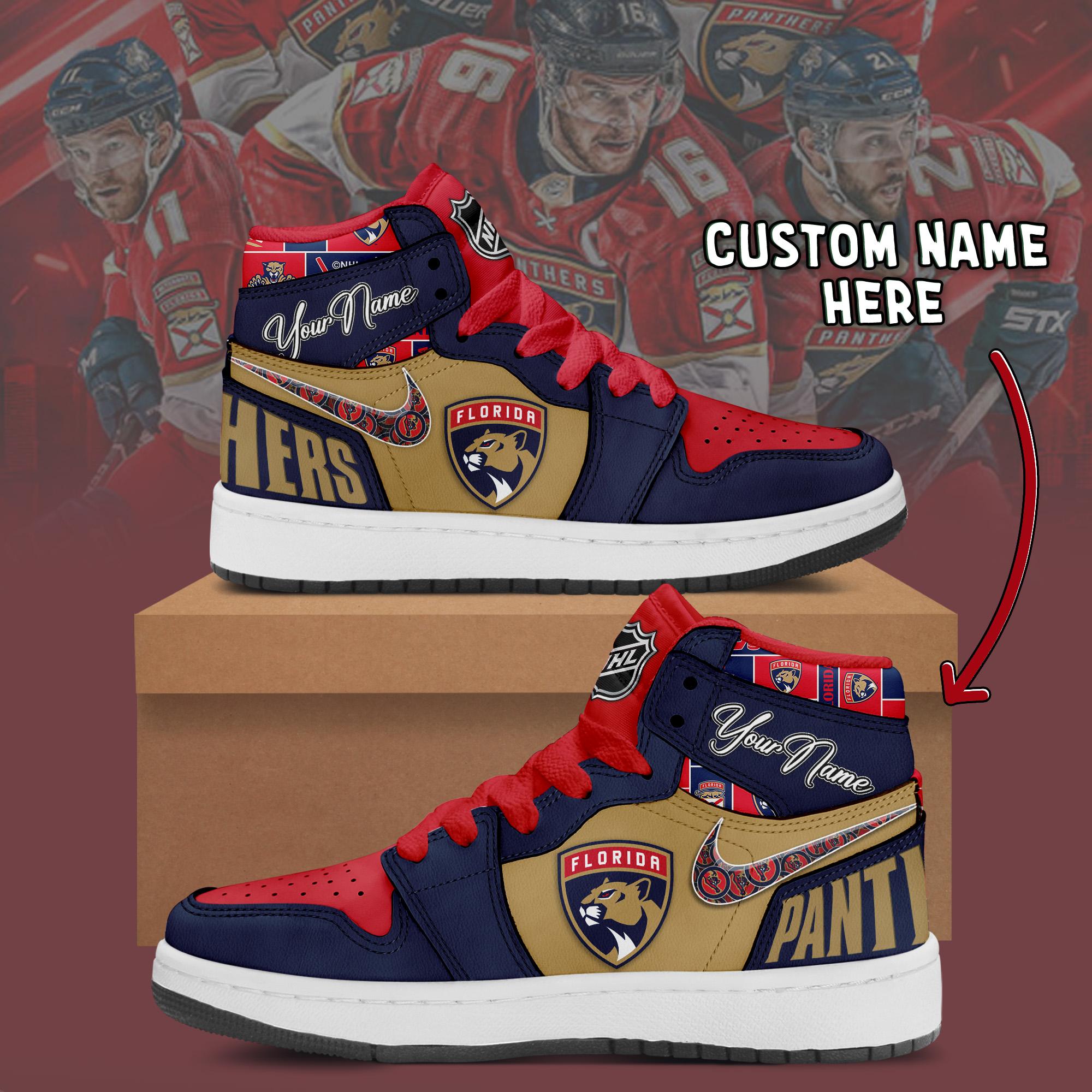 Florida Panthers - Personalized Air Jordan 1