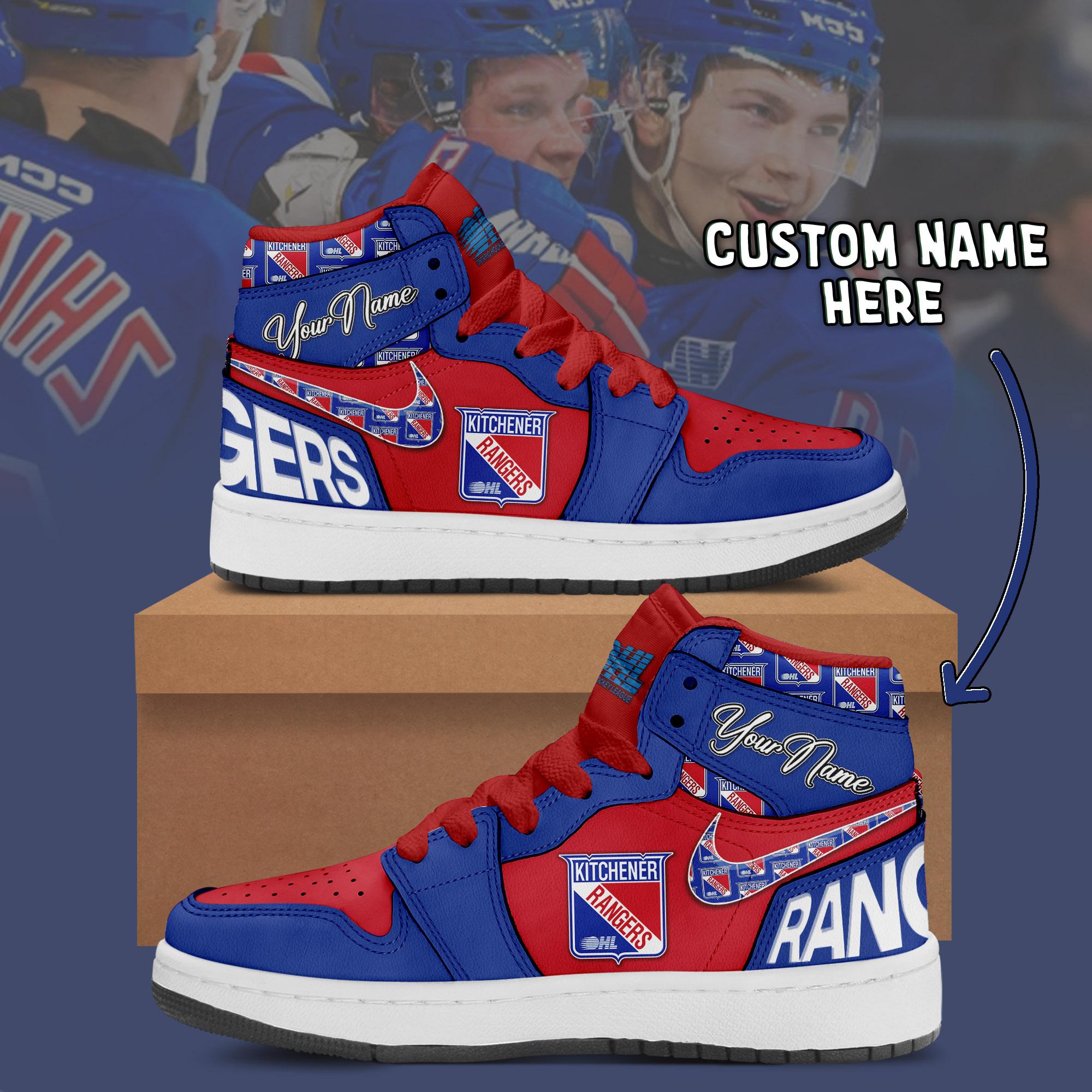 New York Rangers – Personalized Air Jordan 1