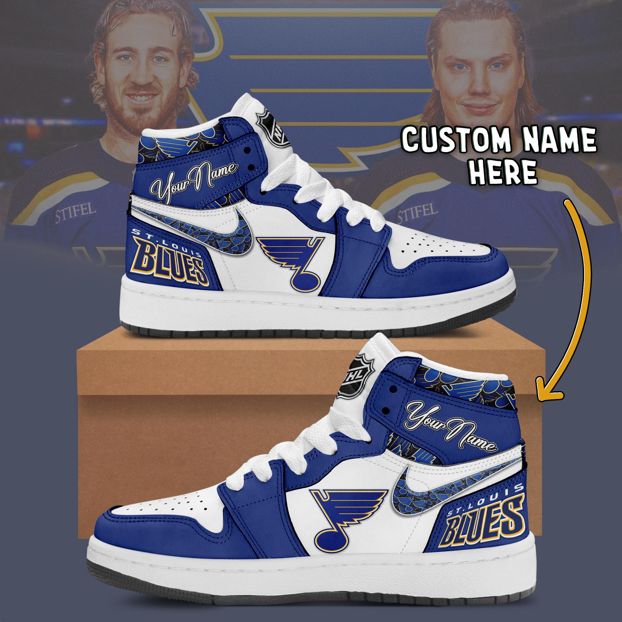 St. Louis Blues – Personalized Air Jordan 1