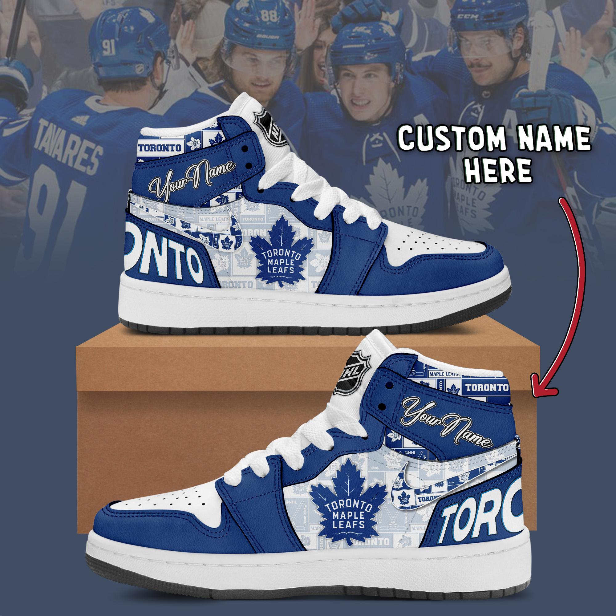 Toronto Maple Leafs – Personalized Air Jordan 1